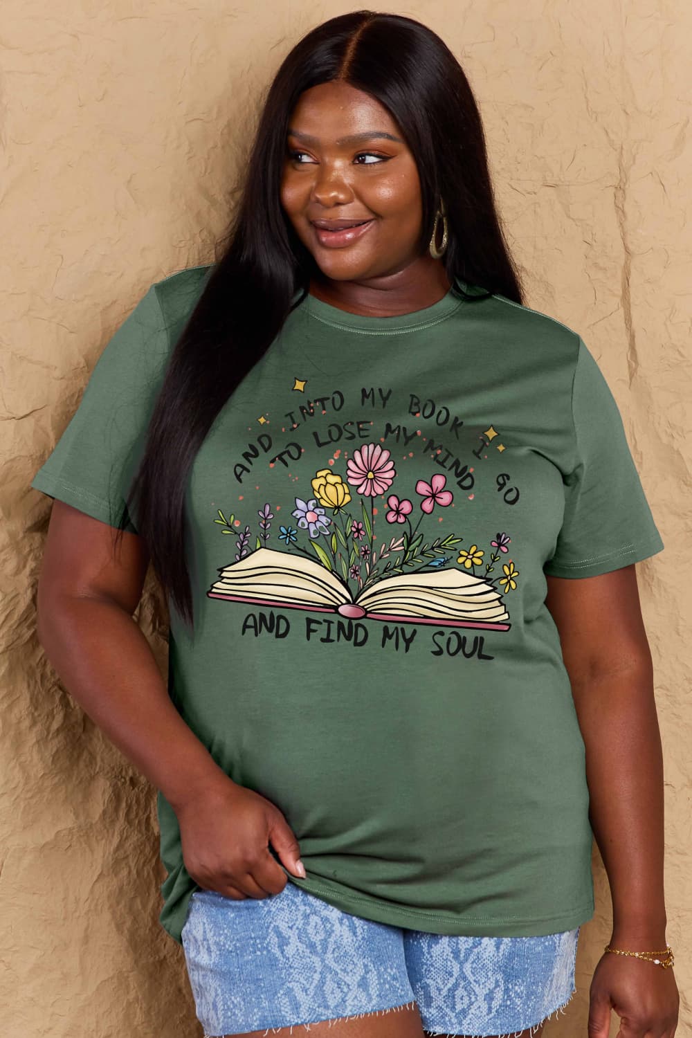 Into My Book Tee