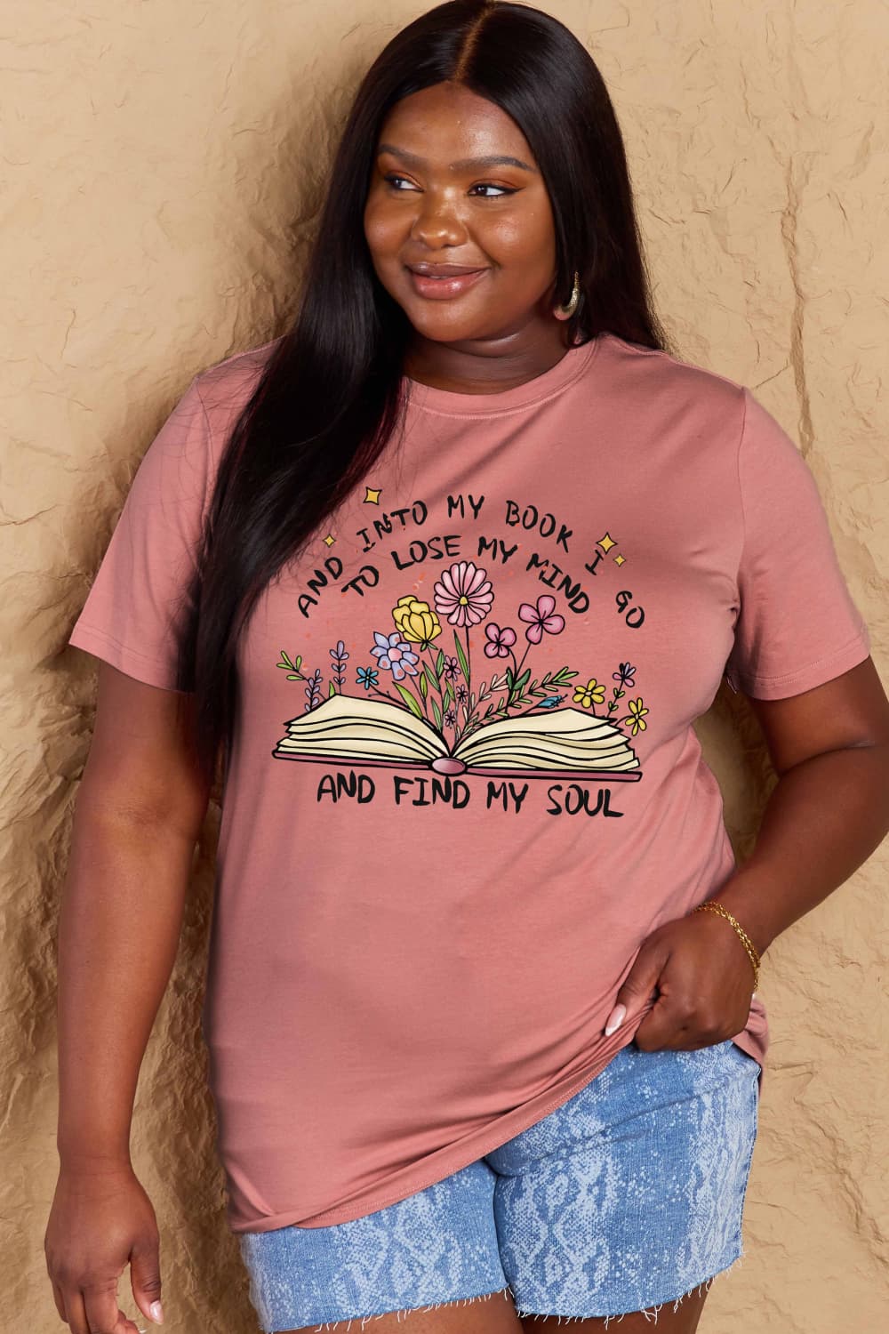 Into My Book Tee