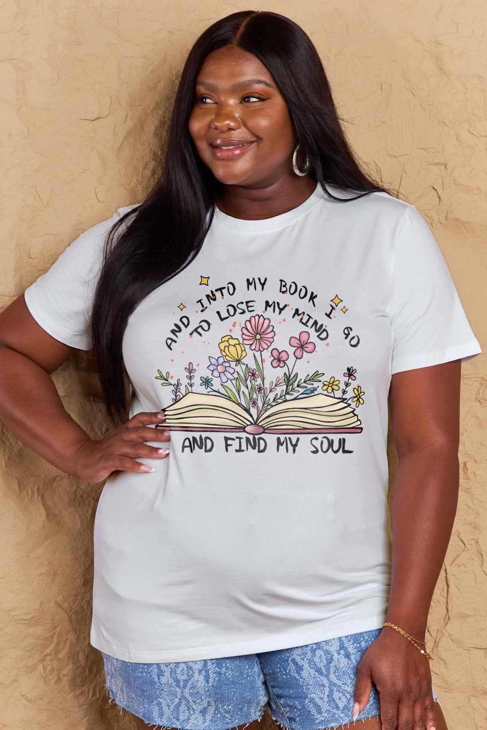Into My Book Tee