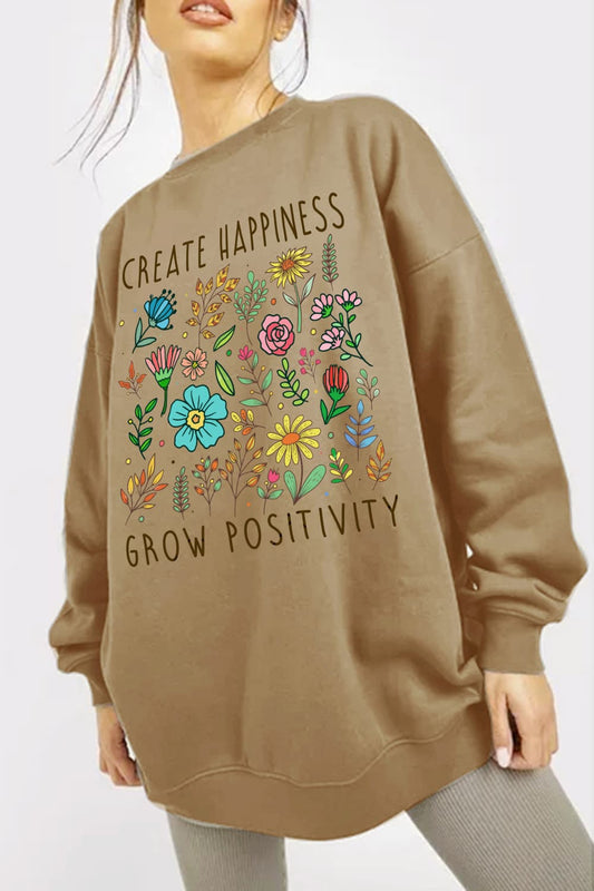 Create Happiness Sweatshirt