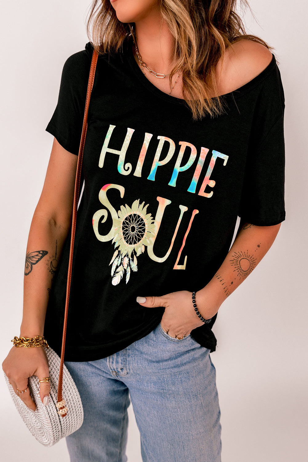 Spirit Wanderer Hippie Soul Tee