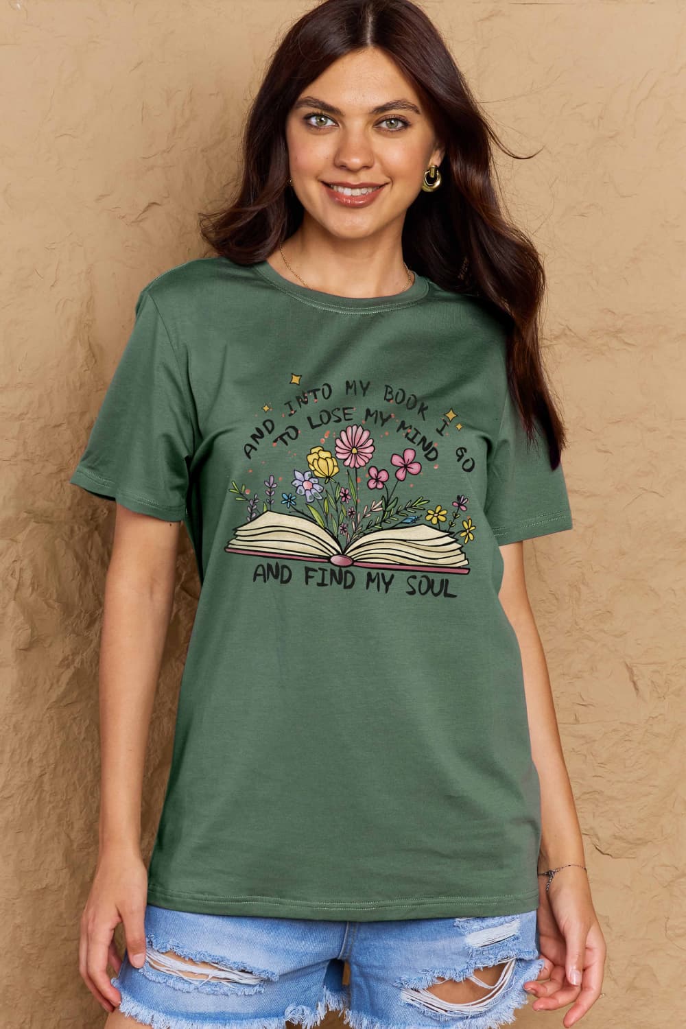 Into My Book Tee