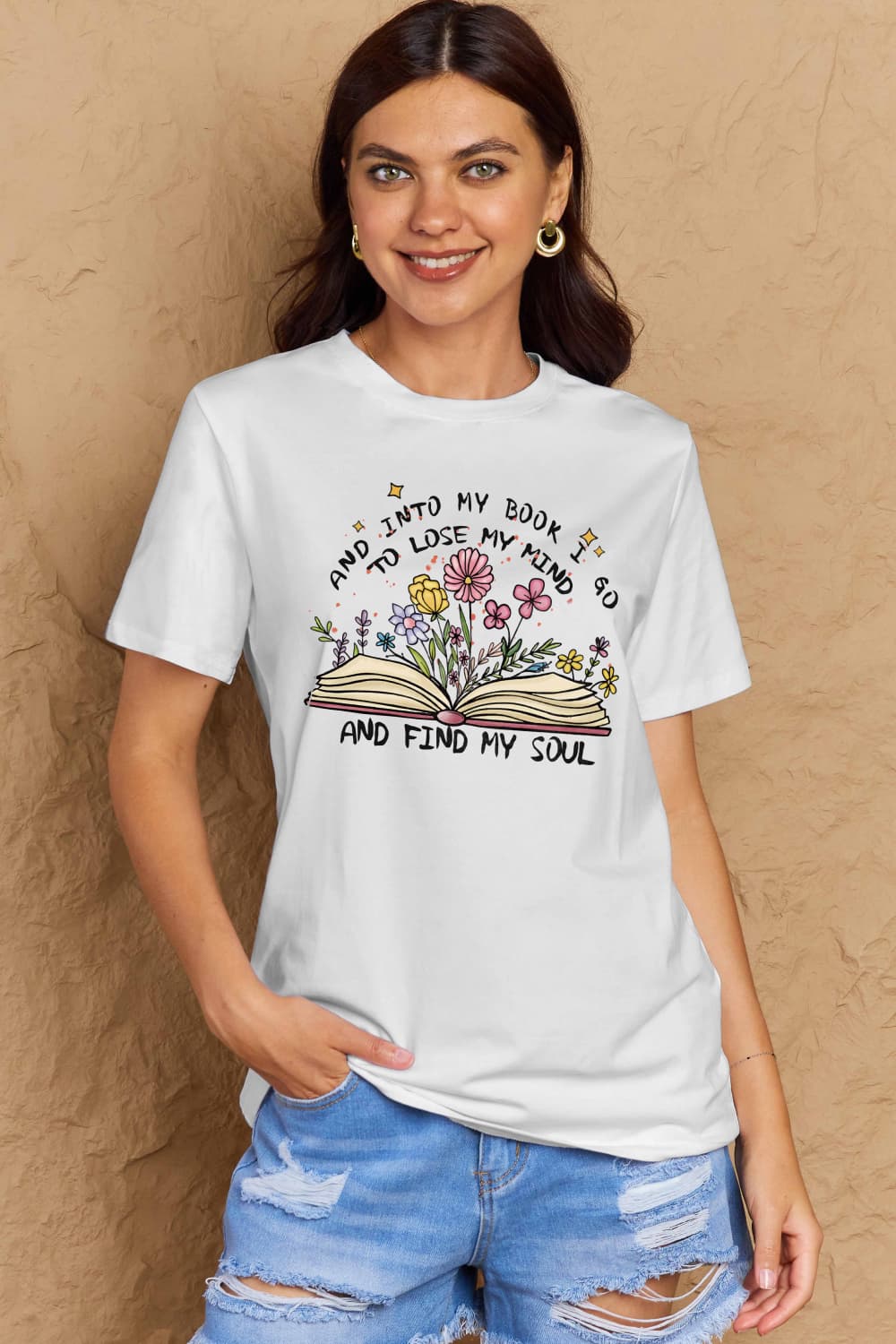 Into My Book Tee