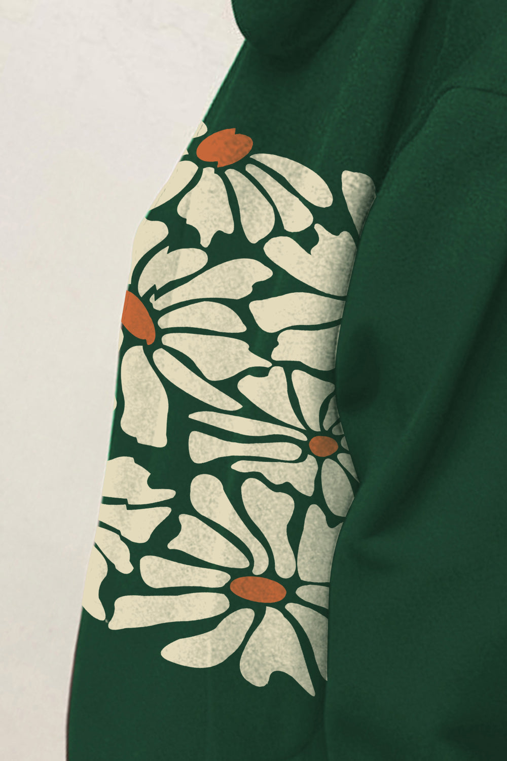Retro Flowers Hoodie