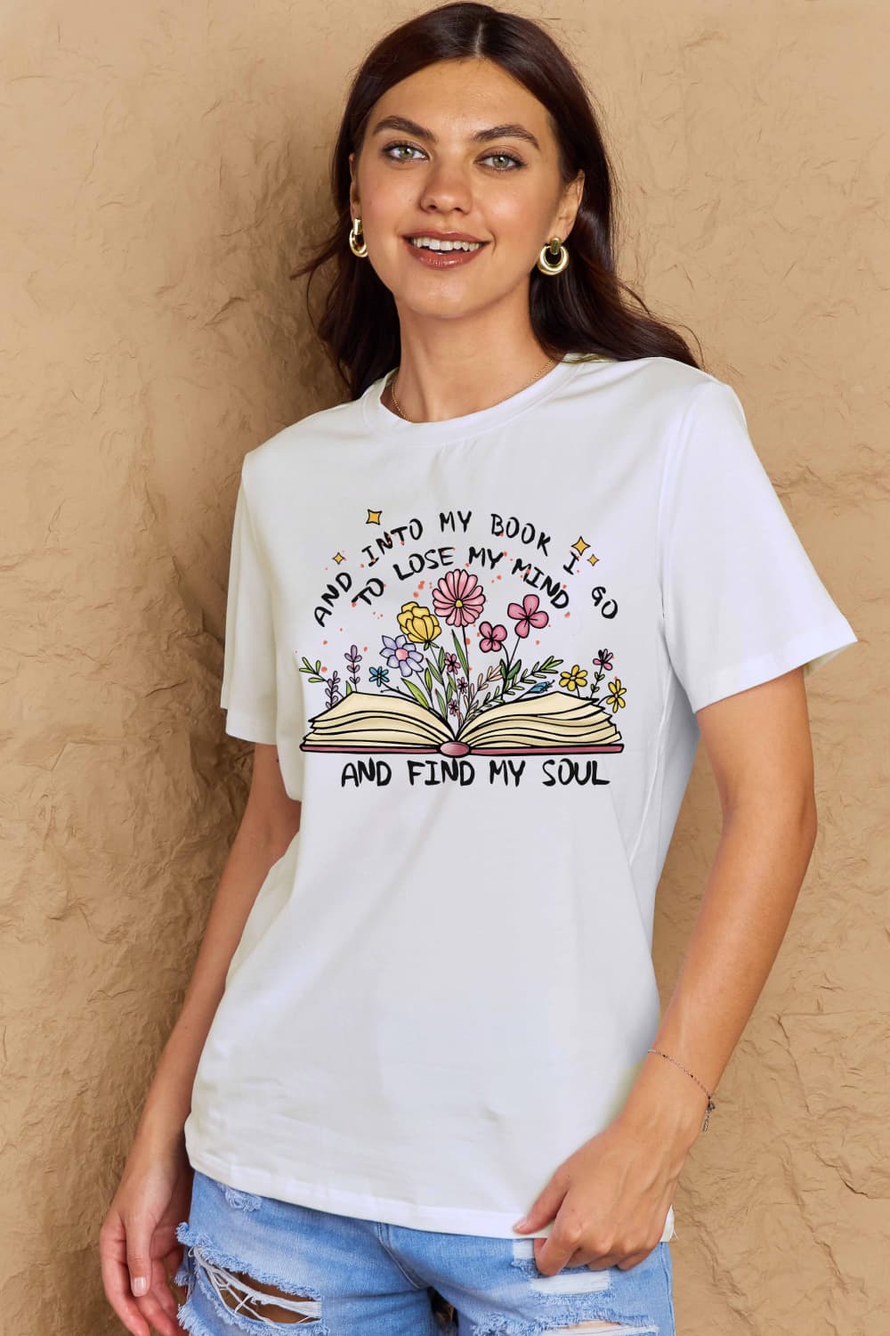 Into My Book Tee