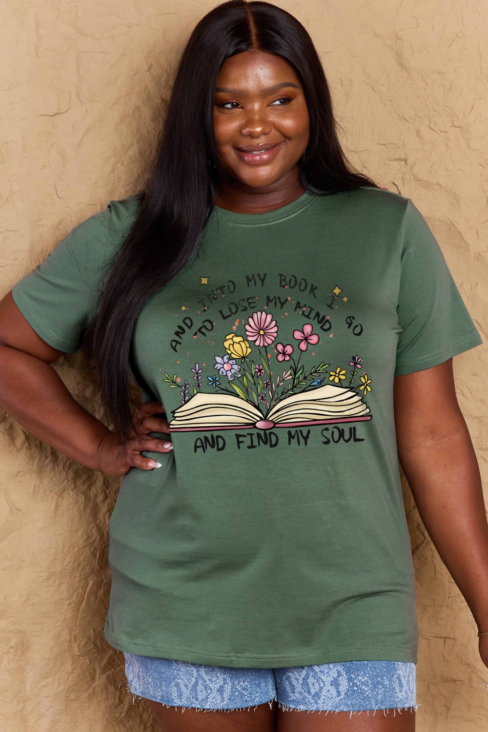 Into My Book Tee