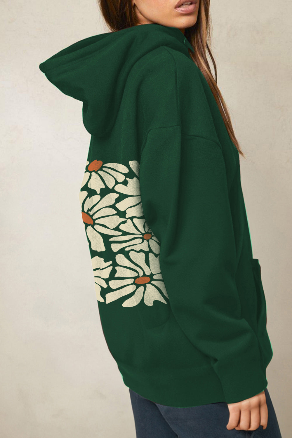 Retro Flowers Hoodie