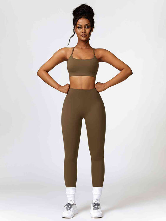 Sport Bra and Leggings Set