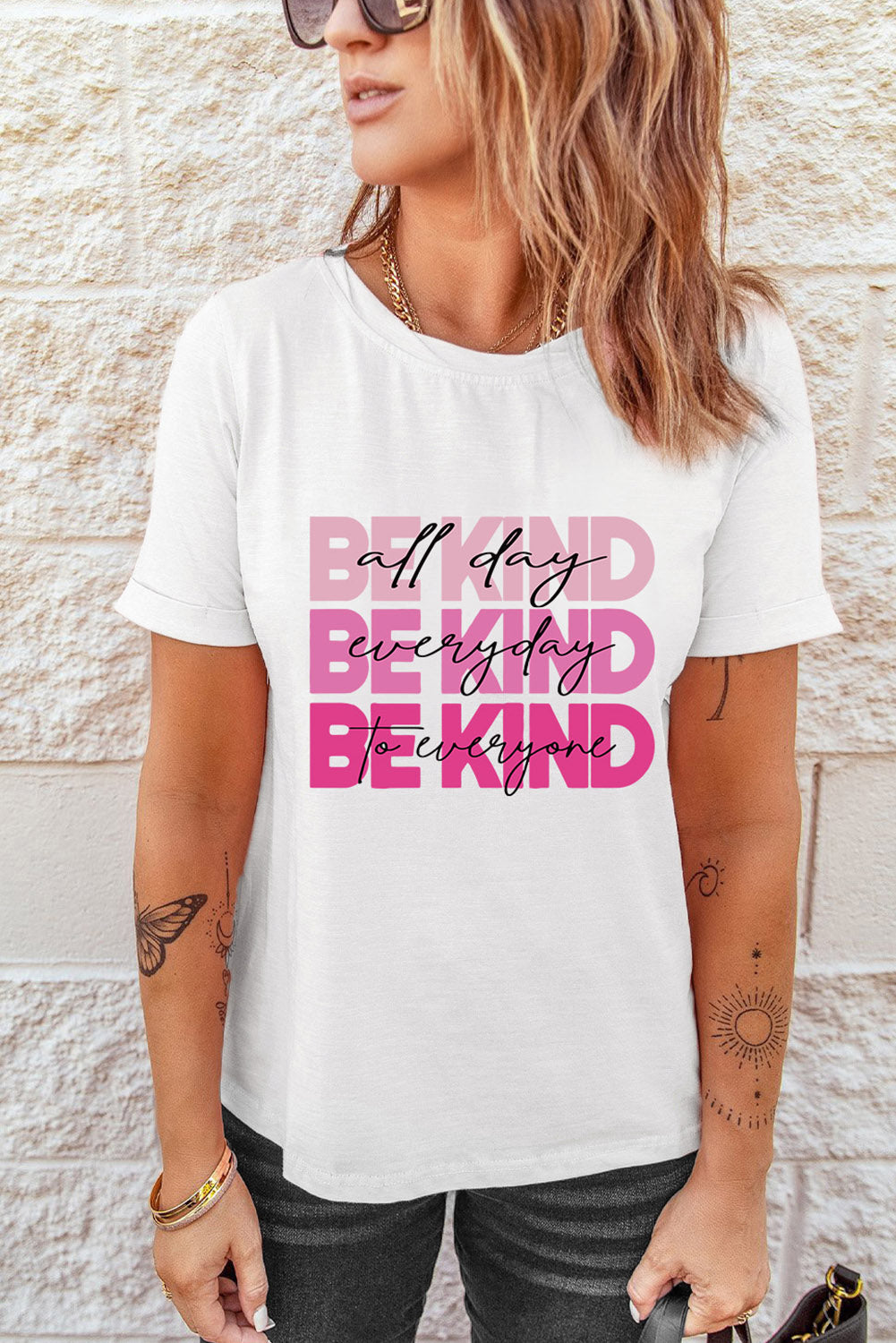 Be Kind Slogan Tee