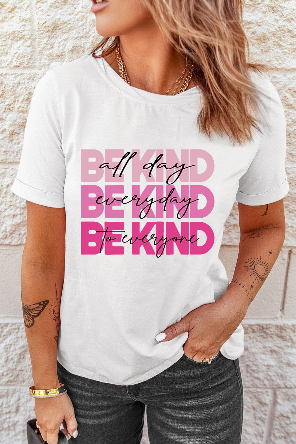 Be Kind Slogan Tee