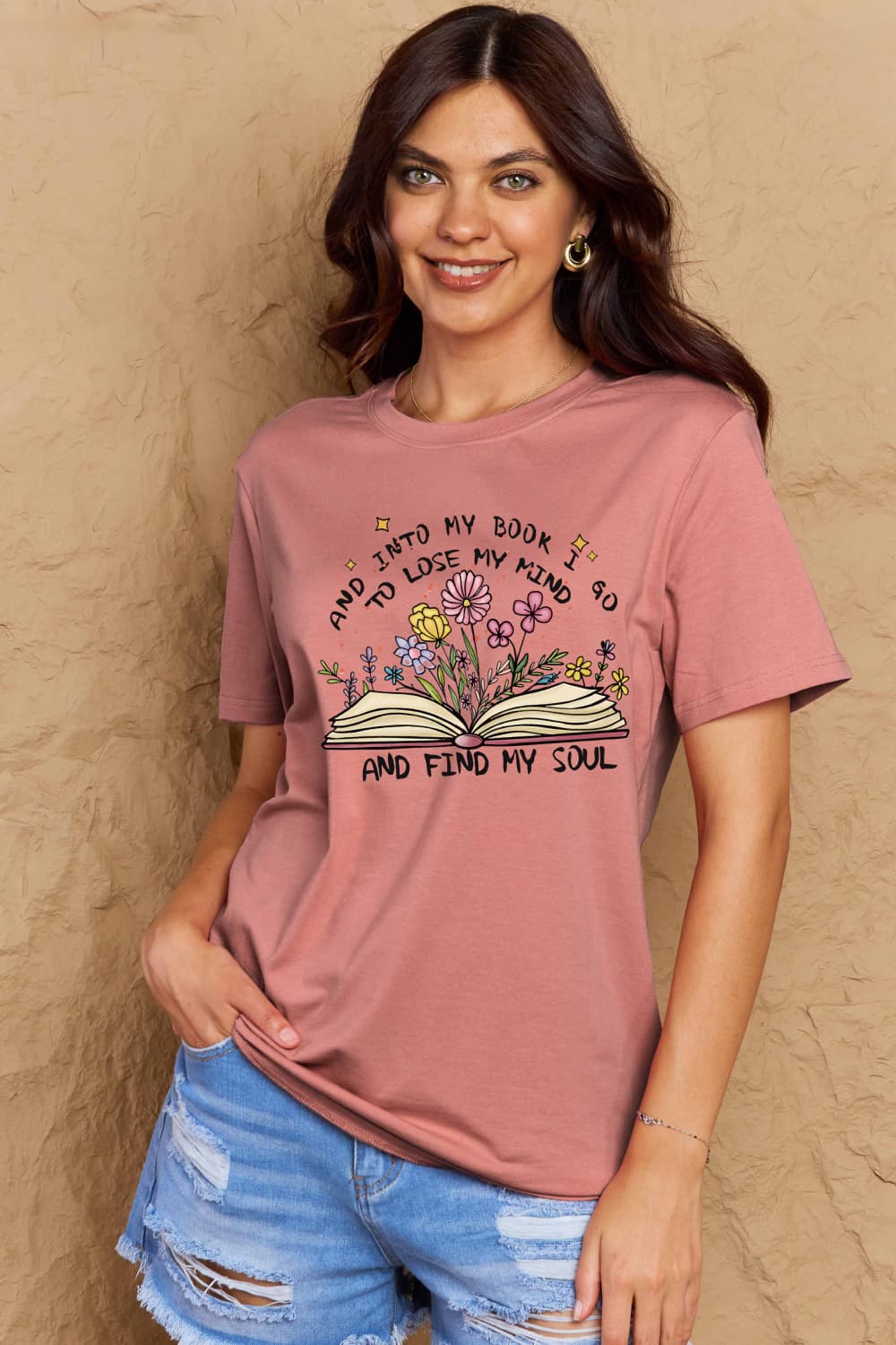 Into My Book Tee