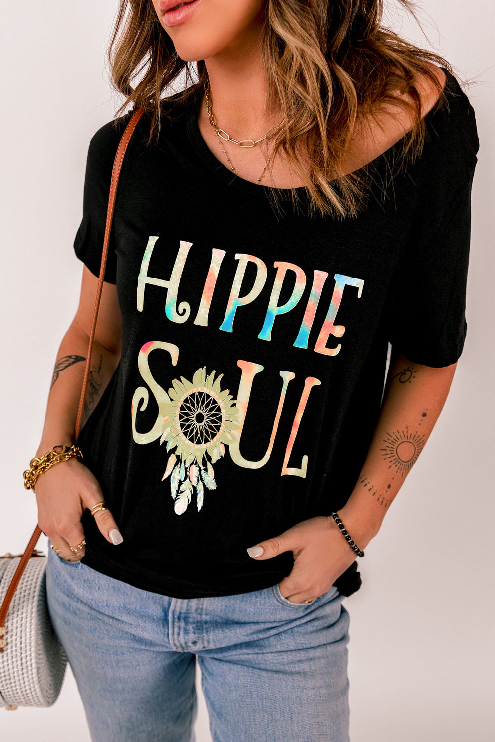 Spirit Wanderer Hippie Soul Tee